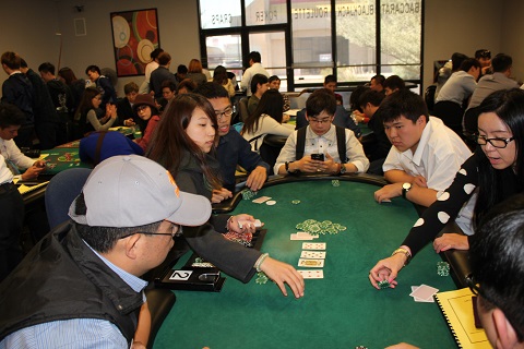 台湾东南科技大学毕业班学生  赌城学博弈