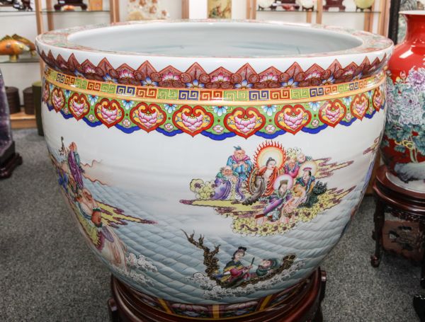 首届中国景德镇古瓷玉器根雕紫砂艺术品展览会维加斯开展