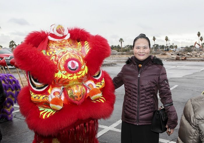 賭城唐人街金泉廣場舉行破土典禮