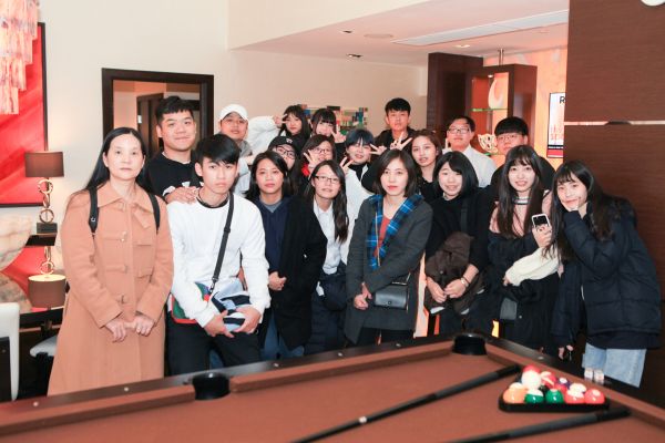 台湾东南科大学生访UNLV 座谈交流