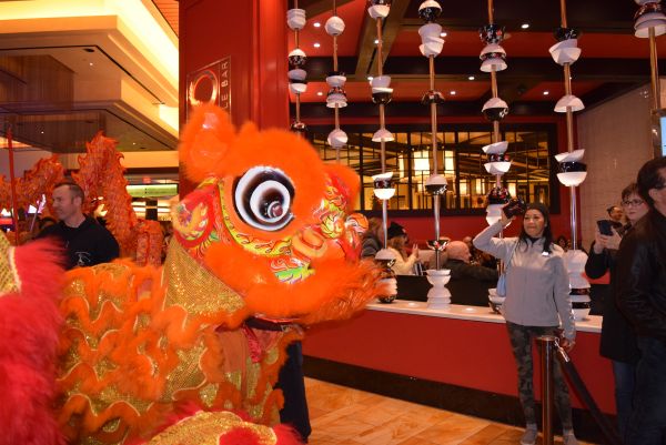 红石赌场醒狮贺岁欢庆中国新年