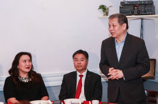國會眾議員劉雲平訪維加斯受歡迎 鼓勵華人積極參政