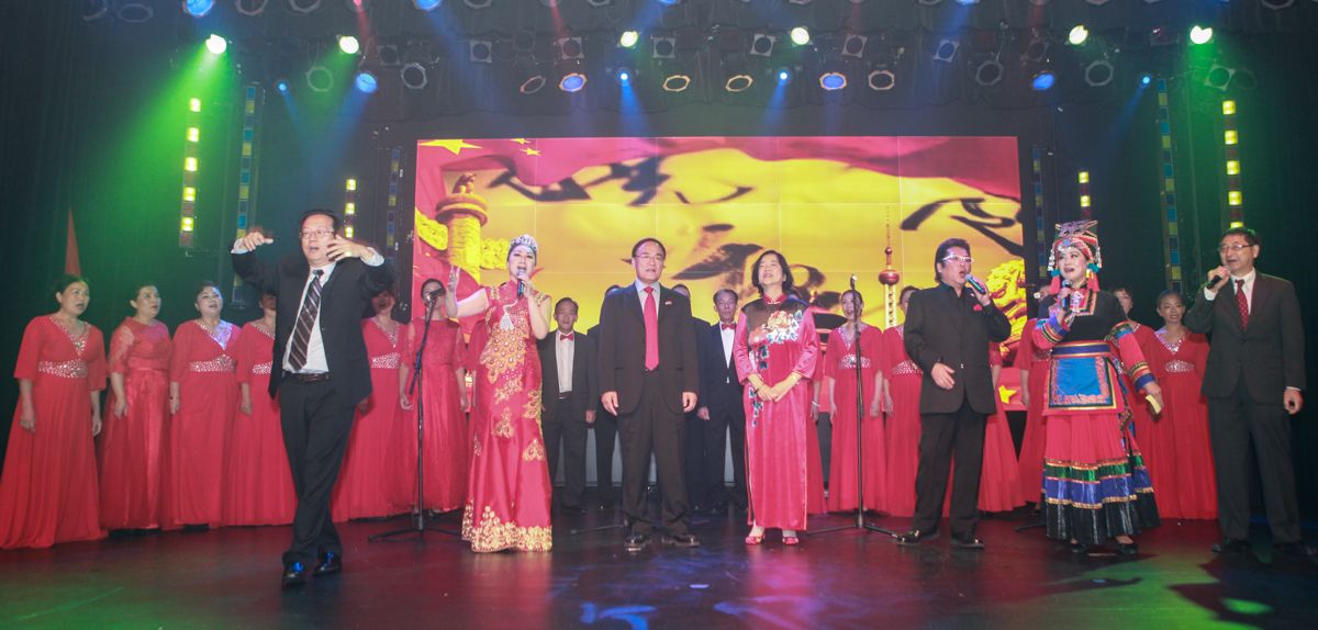 维加斯侨界热烈庆祝中华人民共和国70周年国庆暨中美建交40周年