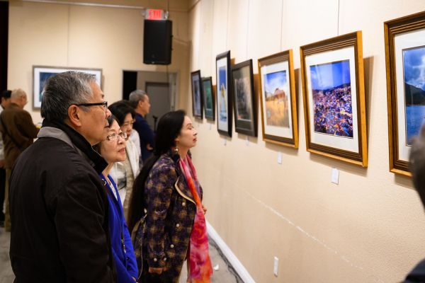 藍天美術館攝影聯展開幕