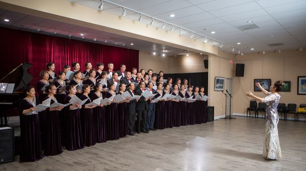 蓝天鹂音合唱团周年纪念演唱会1/11克拉克郡图书馆举行