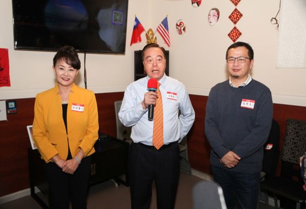 罗智强北美巡讲宣示参选台北市长