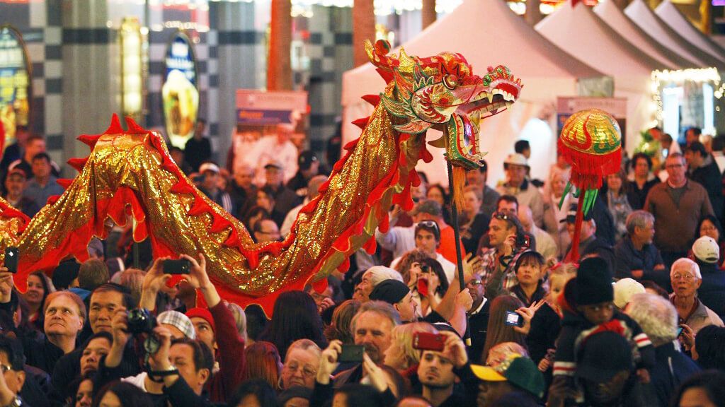 拉斯維加斯等美西多地歡慶中國農曆新年