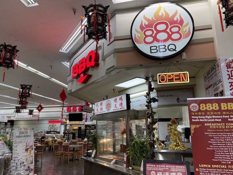 888 福满楼茶餐厅 快餐便当受欢迎