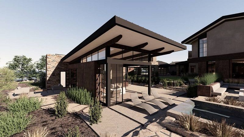 紅岩峽谷將建結合生態度假村豪宅社區