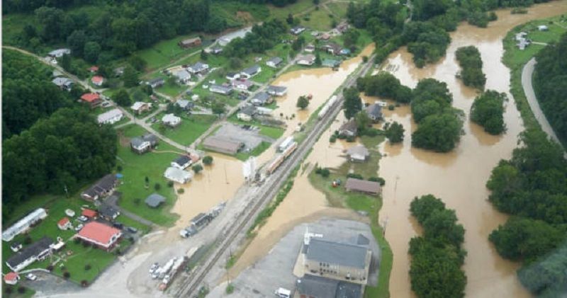 肯塔基州洪灾累计37死 新一波暴雨阻碍救援