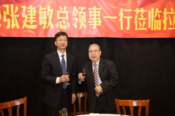 中國駐舊金山總領事張建敏訪維加斯僑社
