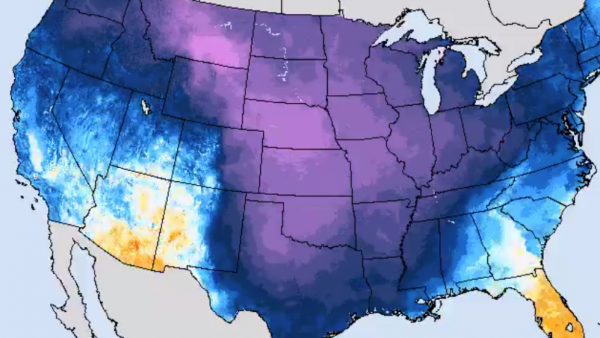 全美14日起大範圍降溫 2.62億人受影響