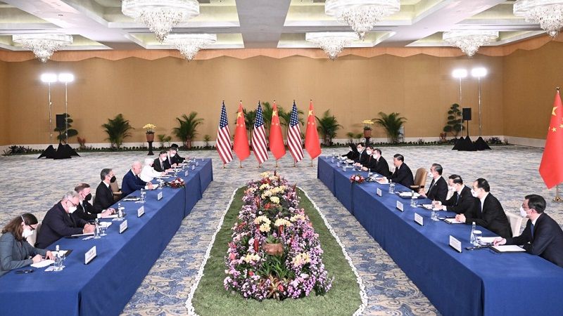 美中兩國元首 峇里島舉行會談