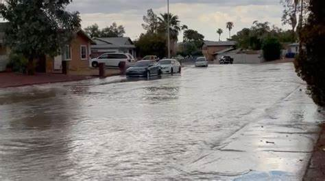 飓风希拉里造成强降雨 维加斯4千家庭断电  内华达国民警卫队启动