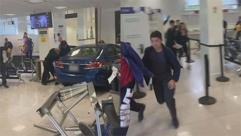 男子驾车冲入中国驻旧金山领事馆 遭警击毙