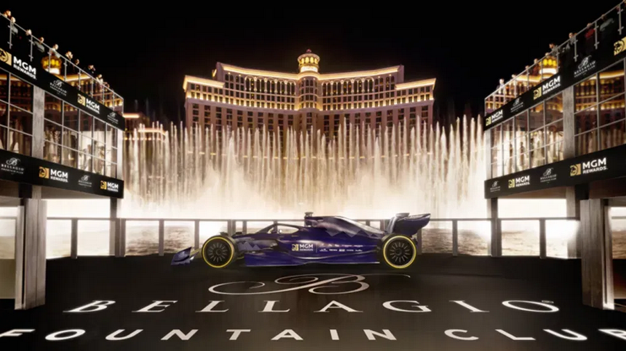 百乐宫喷泉 将成为拉斯维加斯F1大奖赛颁奖舞台