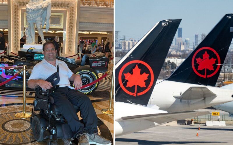班機還沒準備好輪椅 腦性麻痺乘客維加斯爬下飛機
