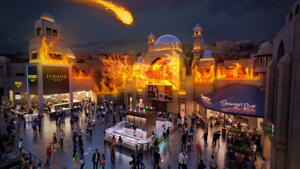 好莱坞星球奇蹟哩商店推免费3D投影秀