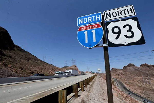 内州-亚利桑那州I-11州际公路足迹在南内州扩大