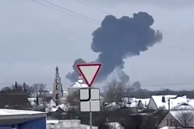 俄运输机遭乌克兰击落 74人罹难载有65名乌克兰战俘