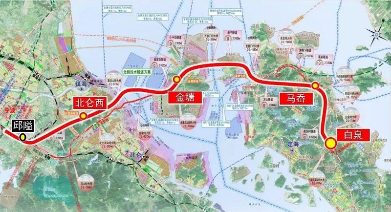 中国将建成「全球最长」海底高铁隧道