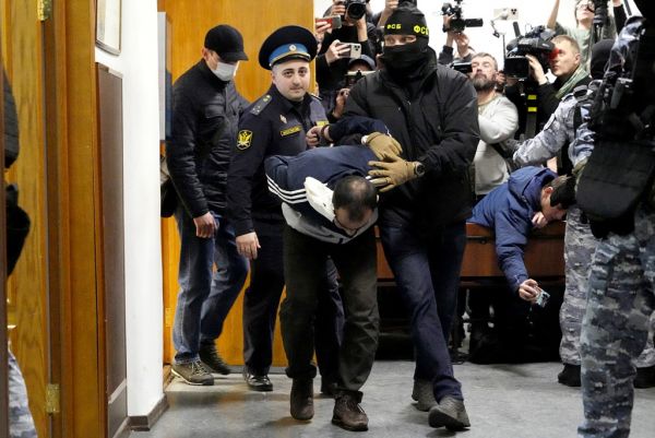 莫斯科音樂廳恐攻嫌犯出庭 法院裁定還押