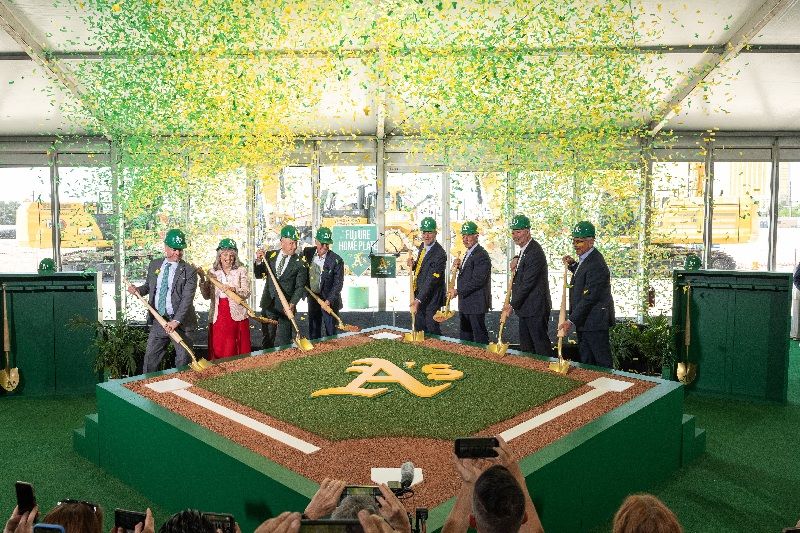 拉斯維加斯MLB棒球場破土動工
