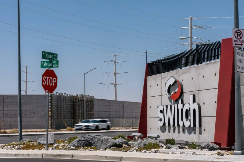  Switch 正在拉斯维加斯兴建人工智慧工厂