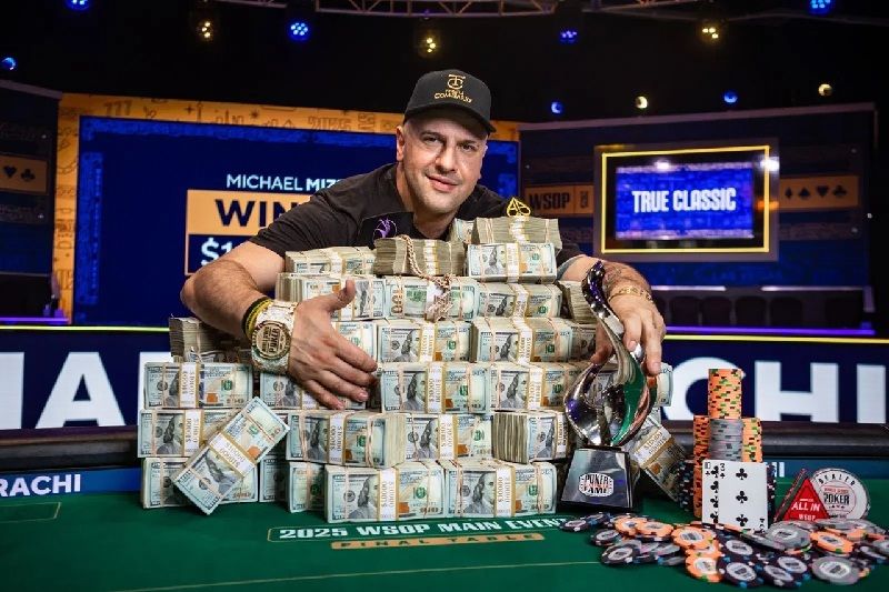 Michael Mizrachi 贏得 WSOP 2025 主賽事冠軍