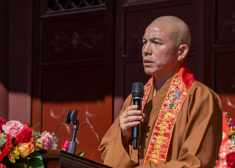 少林寺公布新任住持 印乐法师出任