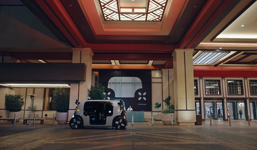 全自動駕駛汽車 拉斯維加斯大道免費試乘