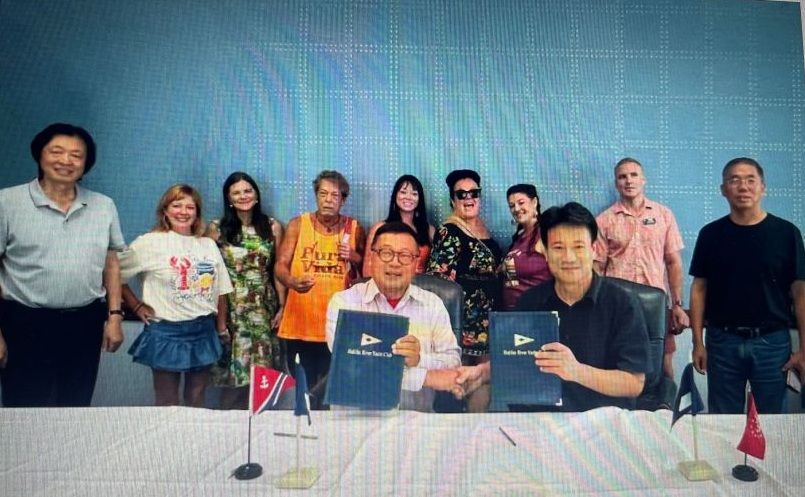 江苏省中国画学会与美国天下华人集团签署合作意向 共促中国画走向国际