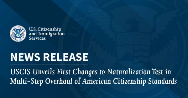 美移民局2025新版入籍试题及流程 20日起实施
