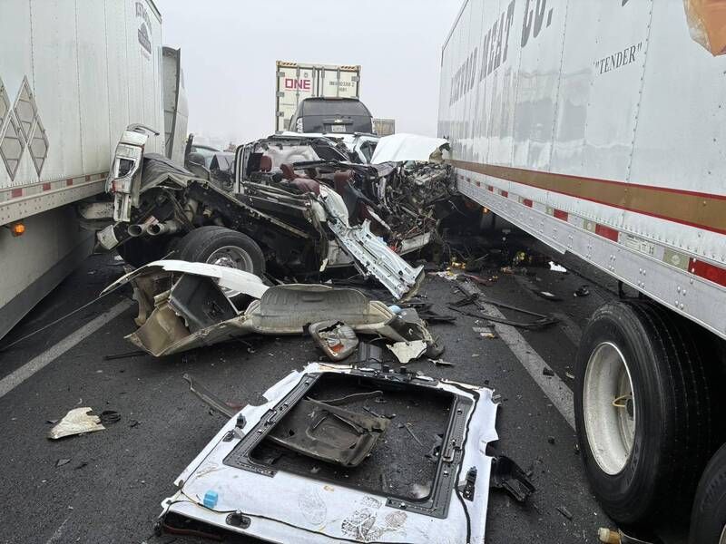 濃霧釀禍！加州99號公路59車連環撞10人送醫幸無死亡