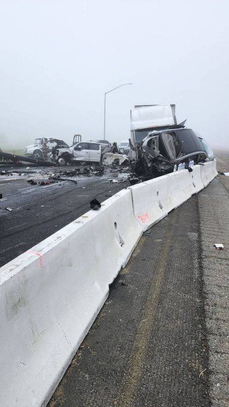 濃霧釀禍！加州99號公路59車連環撞10人送醫幸無死亡