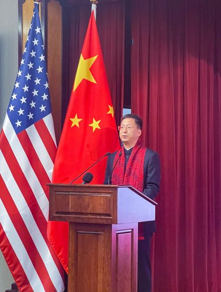 驻旧金山总领馆举办 “温暖迎春，共庆中国年”新春招待会