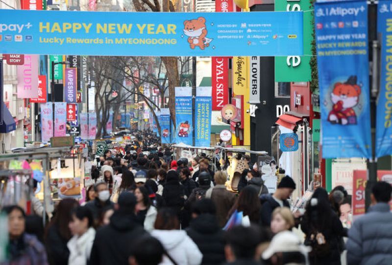 中國遊客春節「棄日轉韓」人數暴增44%　