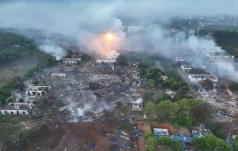 湖南瀏陽煙火廠爆炸釀26死 全市爆竹廠停產整頓