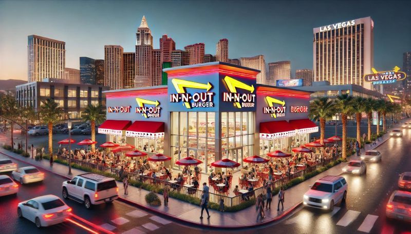  In-N-Out 扩张版图 维加斯新店落脚赌城大道