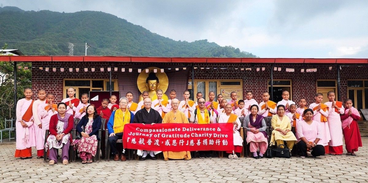 「慈航普渡，感恩行」佛教慈悲跨越國界