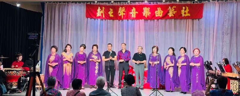 剑之声音乐曲艺社开幕演出 圆满成功 !