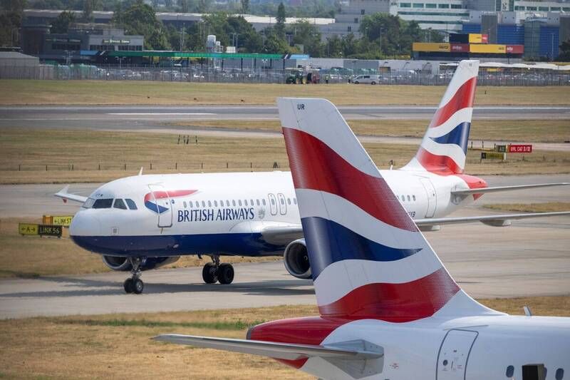 英國航空班機乘客手機起火 驚險抵達維加斯賭城