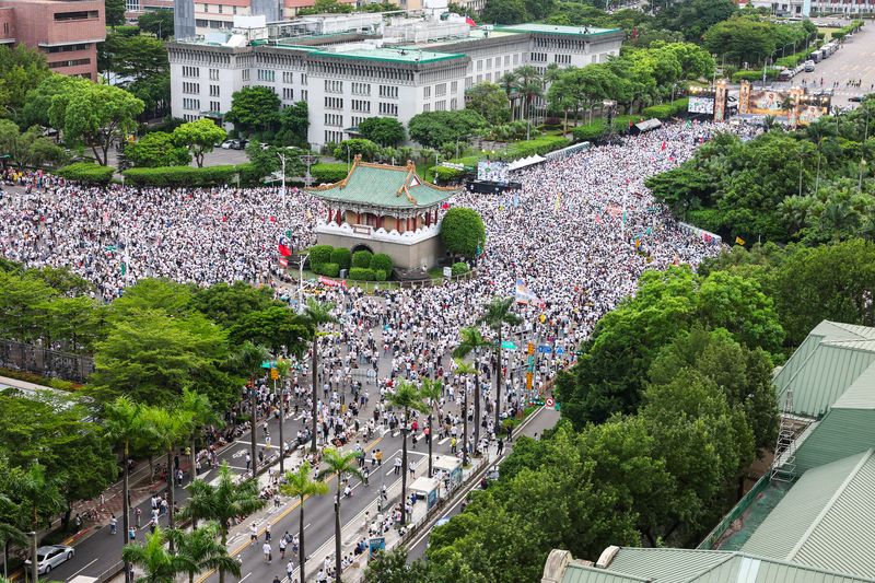 藍白號召民眾上凱道 籲捍衛食安、要求賴政府下台