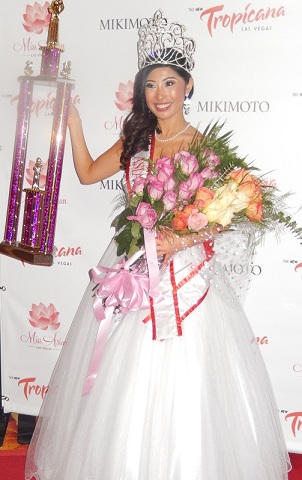 維加斯 首屆亞裔小姐選美 何冠儀奪后冠