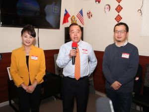 罗智强北美巡讲宣示参选台北市长