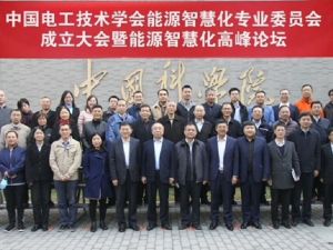 中国电工技术学会能源智慧化专业委员会成立大会在京召开