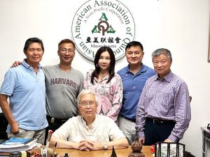 美亚联盟会长秦亚玲访波士顿亚美会