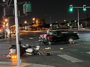維加斯男子酒駕肇事 撞傷大都會摩托騎警