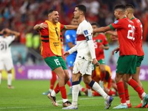 摩洛哥1比0勝葡萄牙 非洲球隊首闖4強