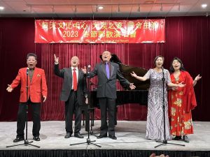 蓝天和大漠之声合办元宵节演唱会